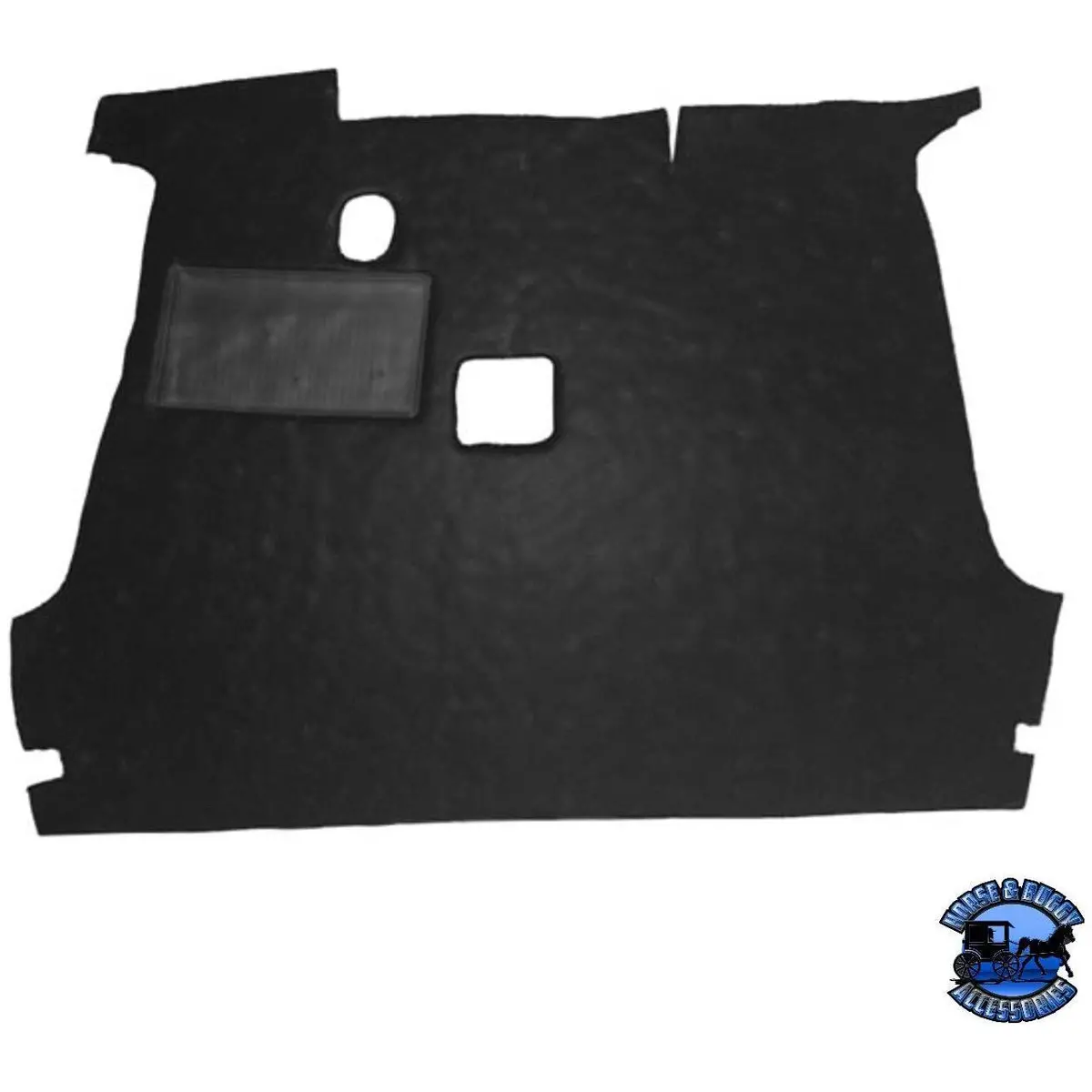 #02-15170001  Cab Floor Mat Black Vinyl For Kenworth W900l 2006-Newer 1