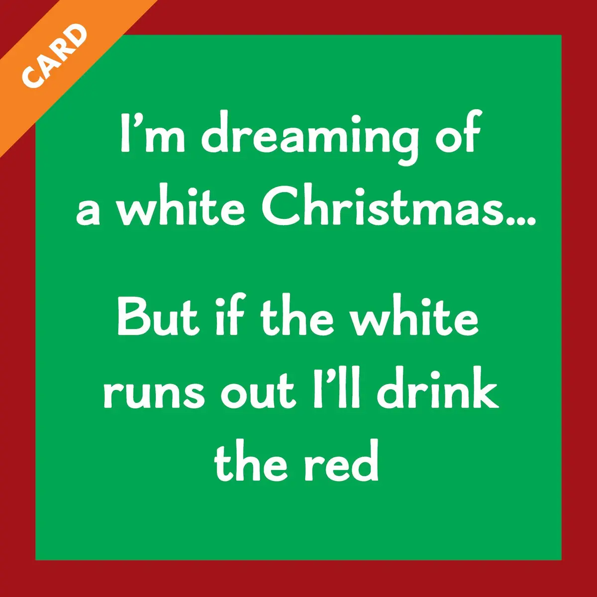 Card Drink Red Christmas | Funny Gift | Kitsch Cards 1