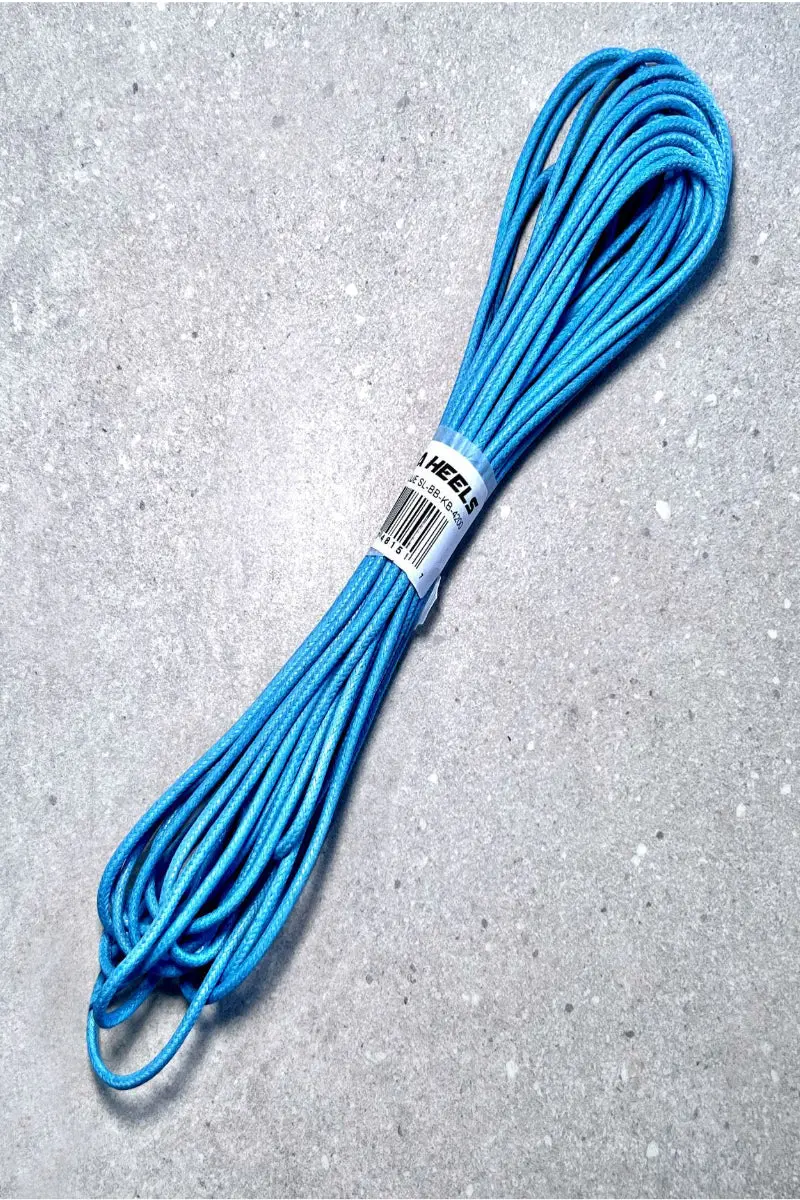 Hella Heels Shoe Laces - Baby Blue 2.0 1
