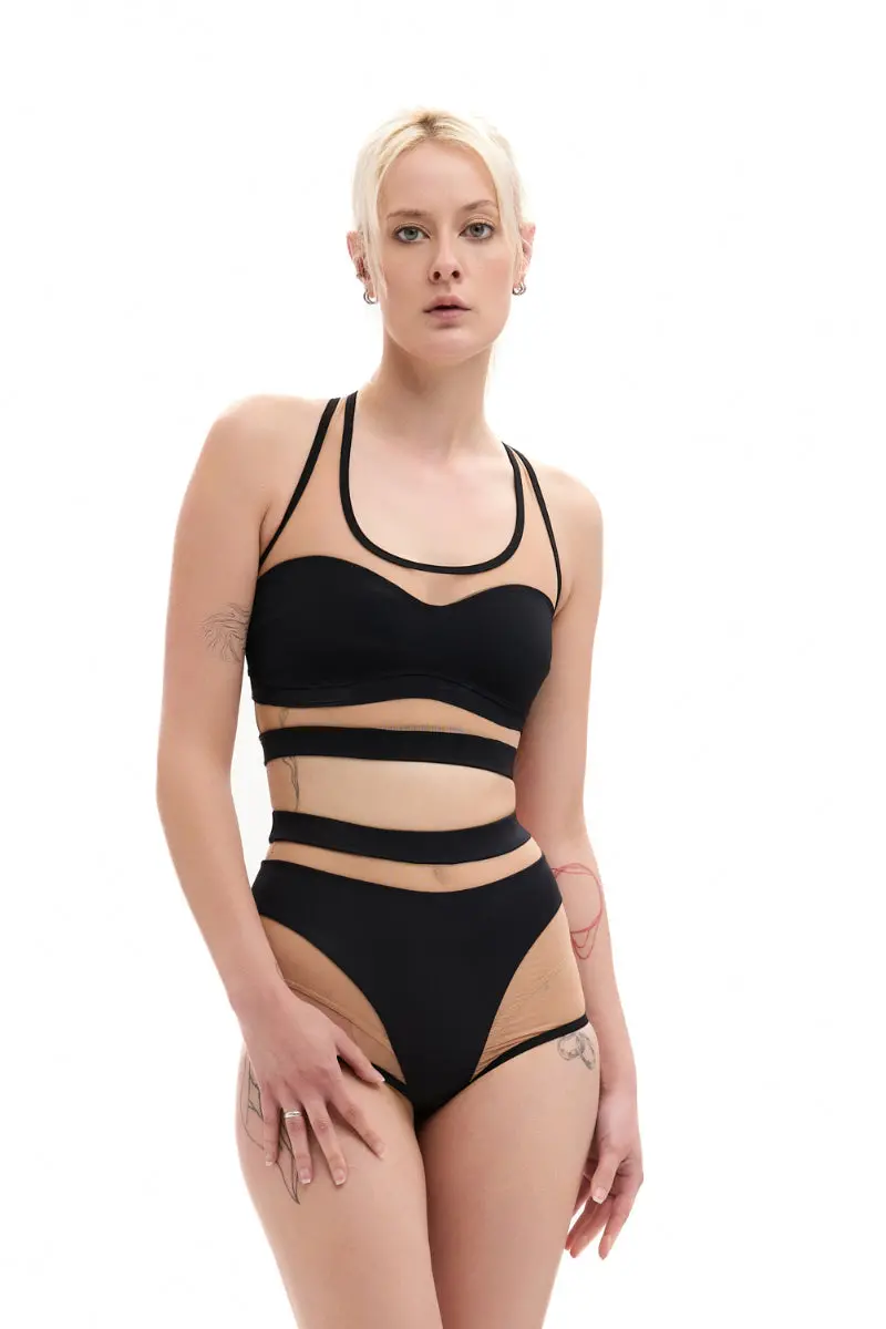 Mæd Haeve 1.0 Top - Black/Sand 1