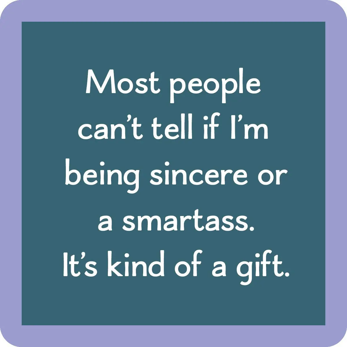 Coaster Smartass | Funny Party Gift | Home Bar Decor 1