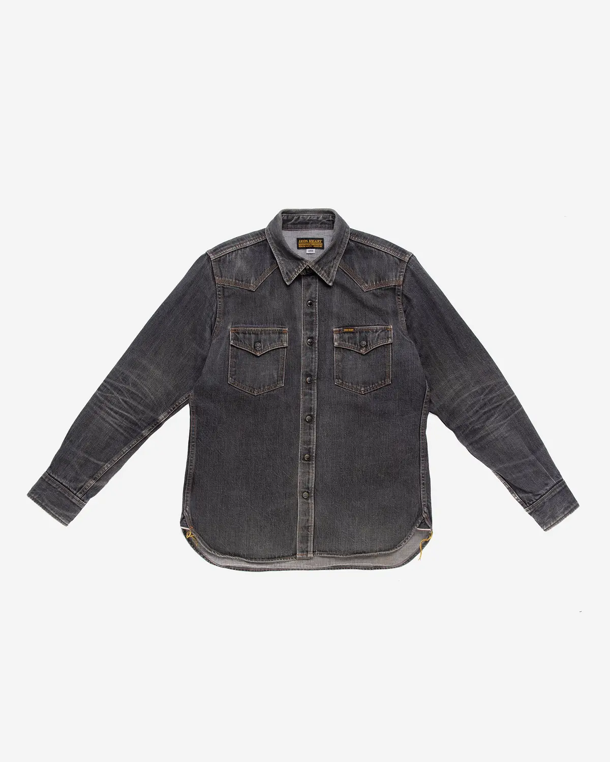 12Oz Selvedge Denim - Black 1