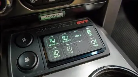 '10-14 Ford Raptor Switch Pros Keypad Mounting System 1