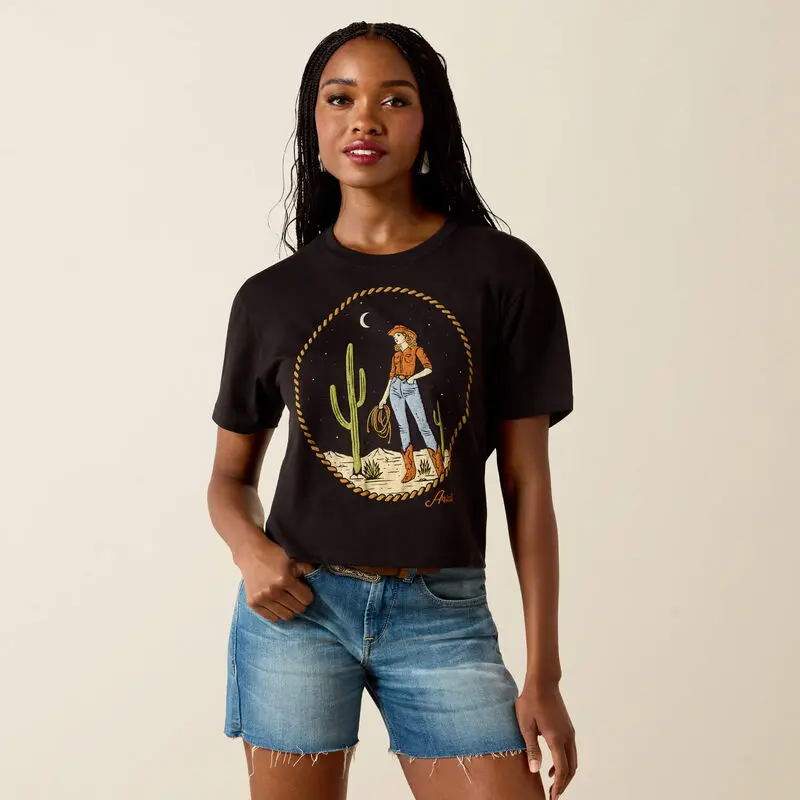 Ariat Night Sky Cowgirl T-Shirt At Bourbon Cowgirl 1