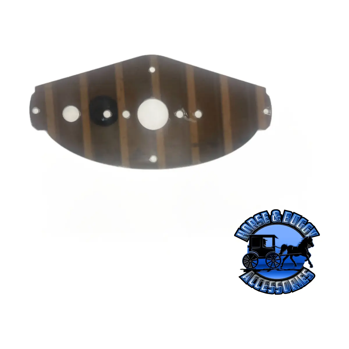 #1021 Freightliner Cascadia 2008 - 2018 Above Door Dome Light Plate (1) Watermelon Light Hole - (1) Toggle Switch Hole Stainless 304 1