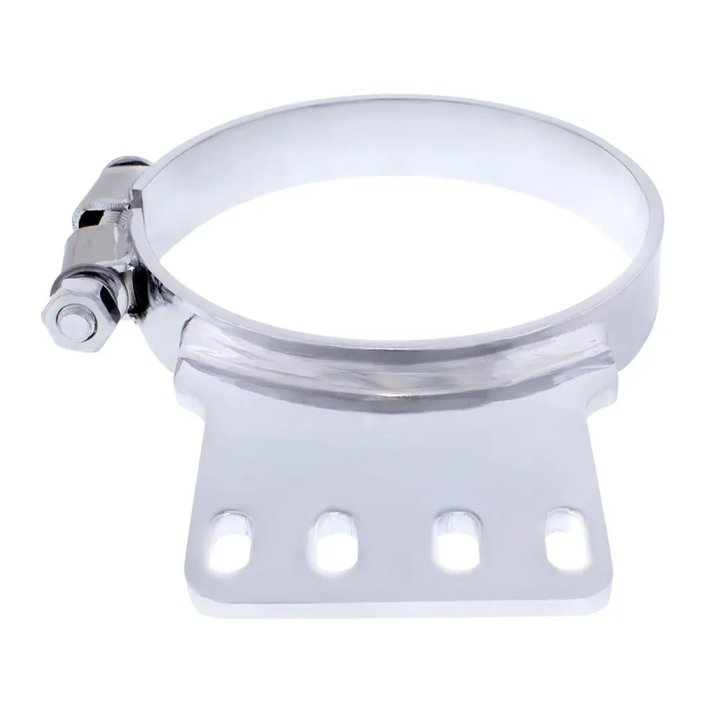 6" Chrome Exhaust Clamp For Kenworth #10289 1