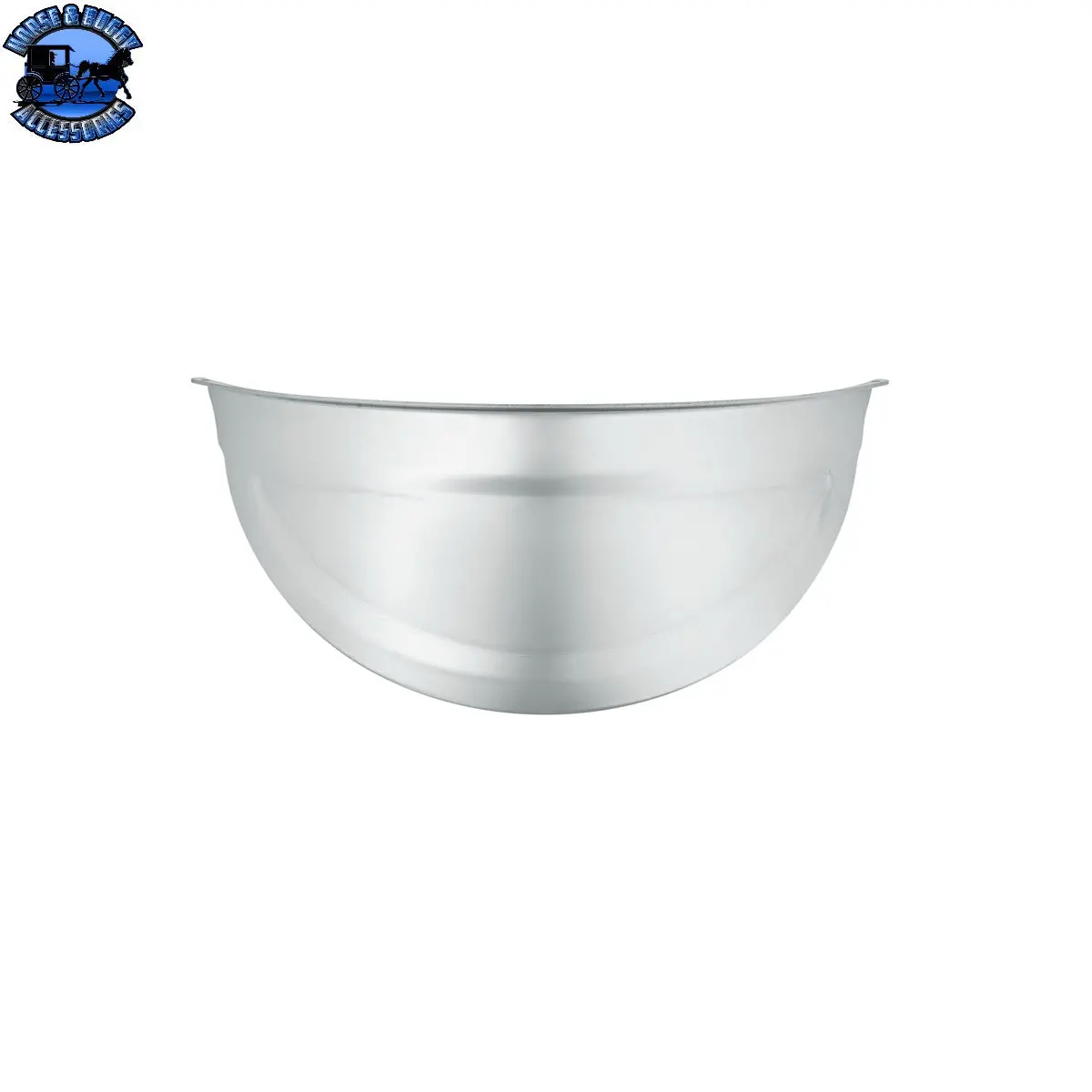 Up-10465 304 Stainless Steel Visor With Embossed Detail For 7" Headlight 1