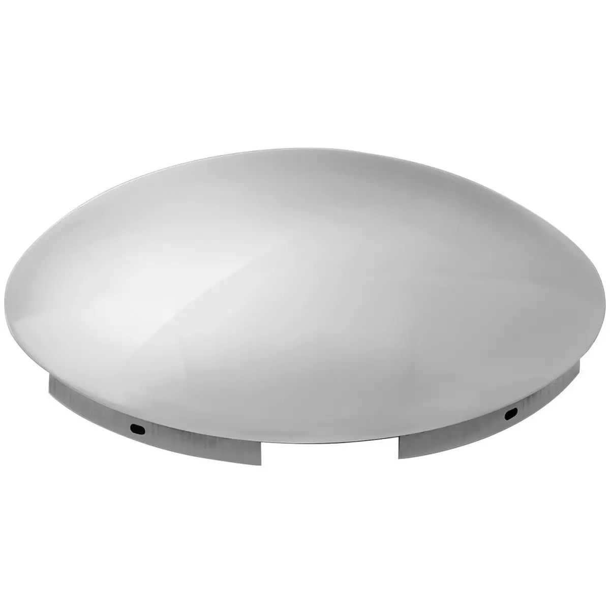 Cr. Front Hub Cap, 7/16" Lip, 4 Even Notches & 4 Clips #10513 1