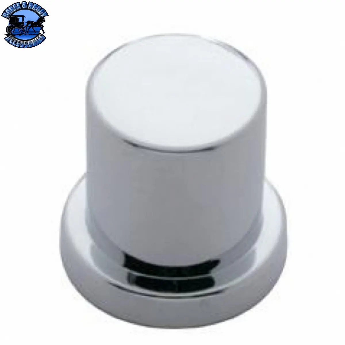 Up-10775B 13/16" X 1-1/8" International Chrome Hulk Bolt Cover (Bulk) 1