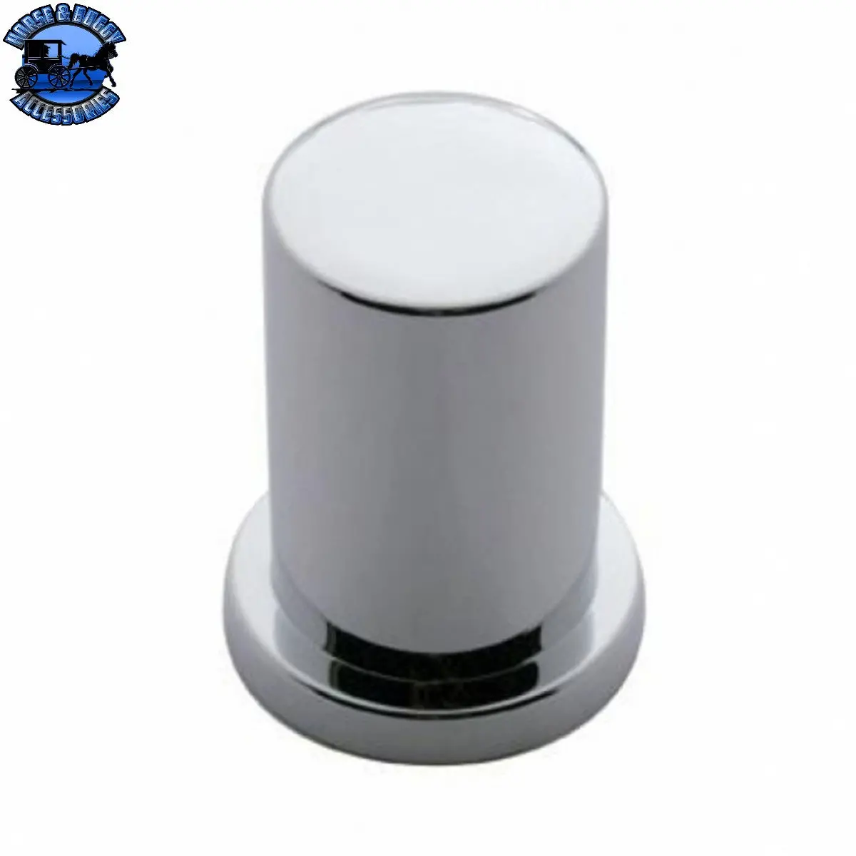 Up-10776B 1" X 1 7/8" International Chrome Hulk Bolt Cover (Bulk) 1