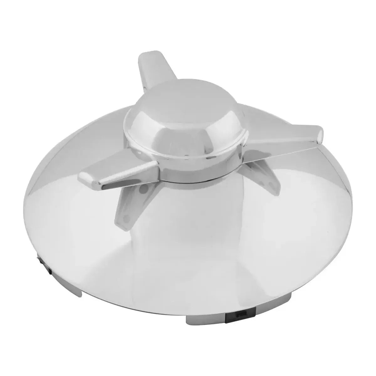 #10851 Univ. Cr. F. Wing Spinner Hub Cap, Straight, 7/16" Lip, R/H 1