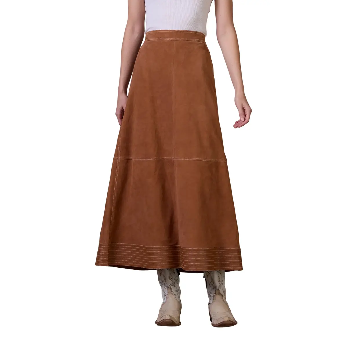 Cowboy Gist Skirt By Double D Ranch 1