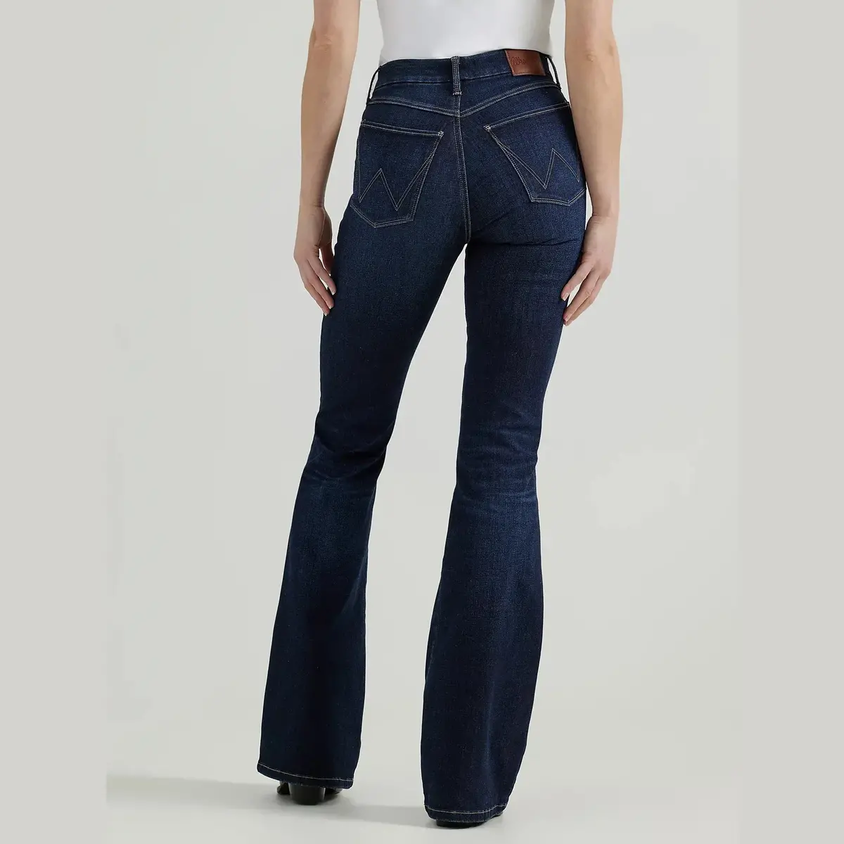 Wrangler Bespoke High Rise Flare Jean In Madilyn 1