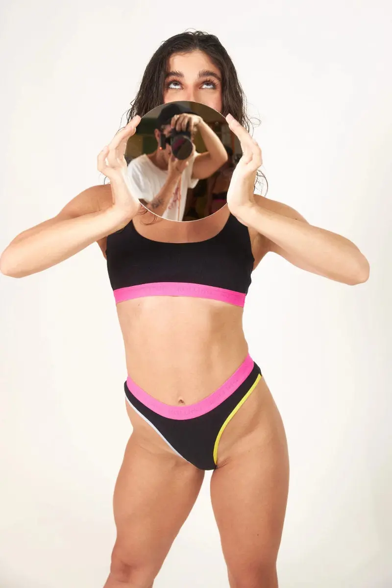 Rolling Alpha Cheeky Shorts - Serpentine 1