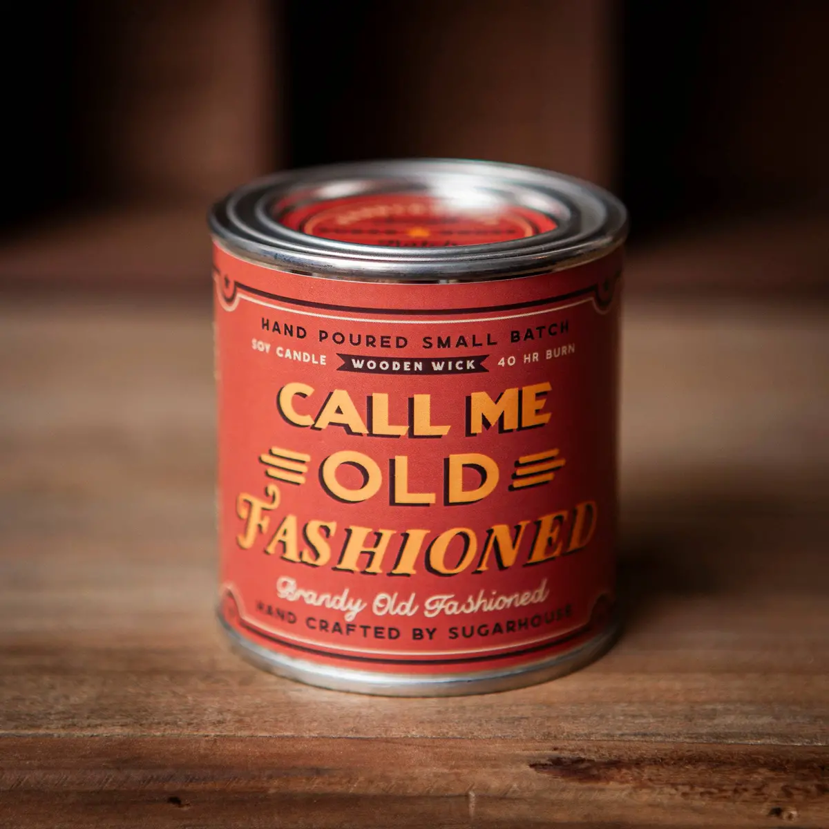 Call Me Old Fashioned Soy Paint Can Candle 1