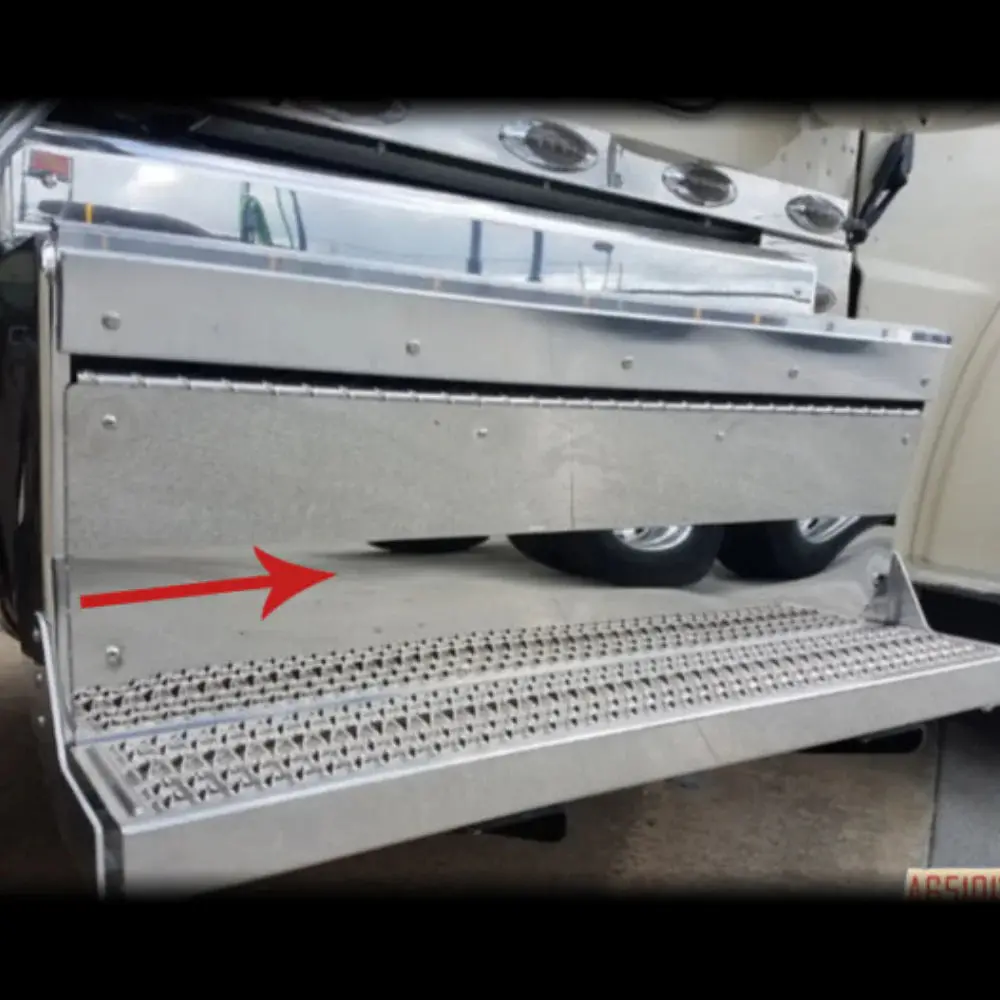 A651016 Battery Box Cover Ea Pb 379,388,389 Std 30" X 12½" Ss (01-050100006) 1
