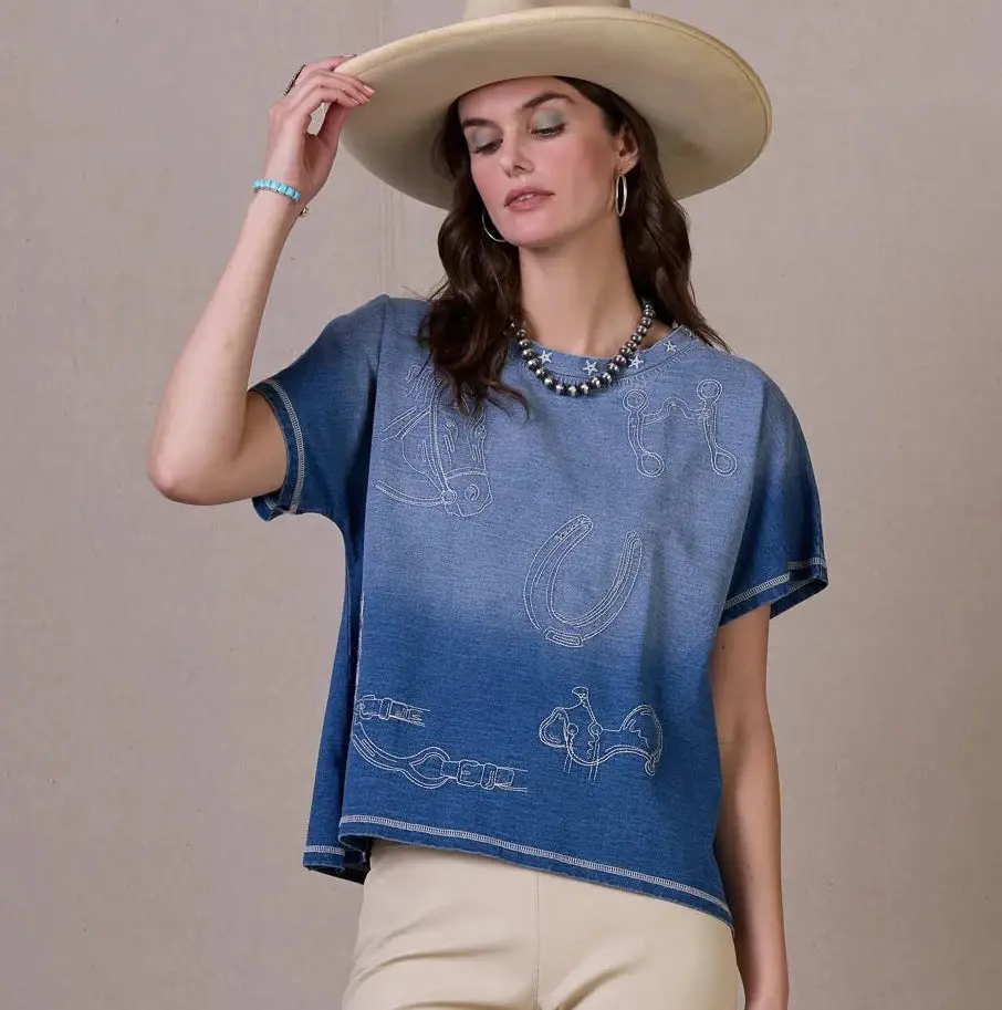 Cowboy Gist Top By Double D Ranch 1