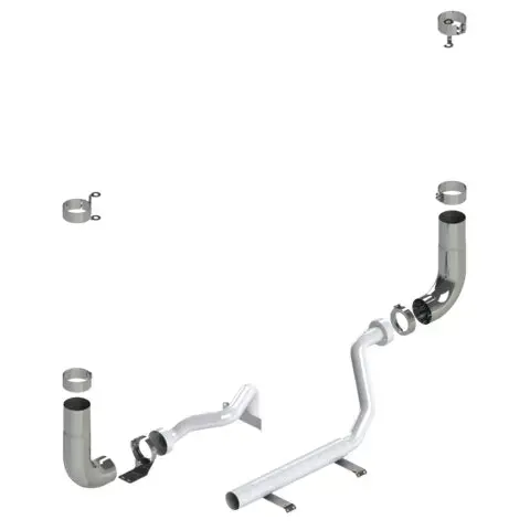 Kw900-7-09 1Pc Stack 7" W/ Dpf Stainless Steel Exhaust (2011-2017) 1