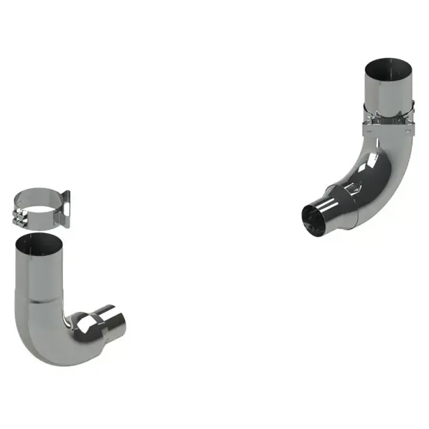 Flcl-7-02 7" Stack Ftl Classic Exhaust Kit 1
