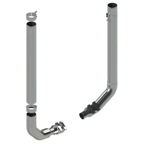 Kw900-7-02 2Pc Stack 7" 1270 Oem Elbow 1