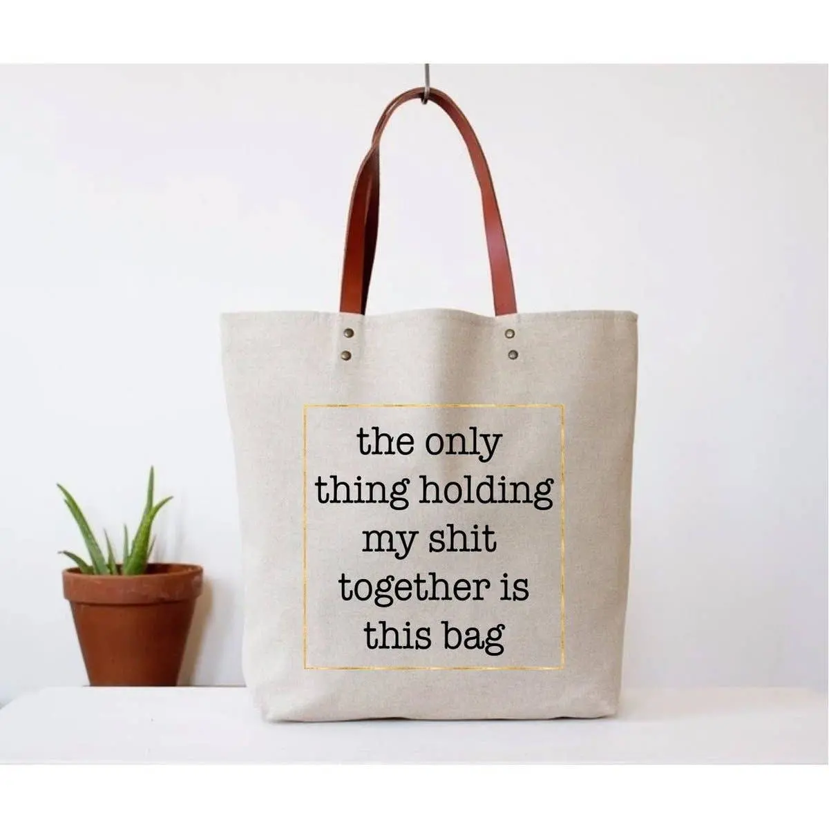 Shit Together Tote Bag 1