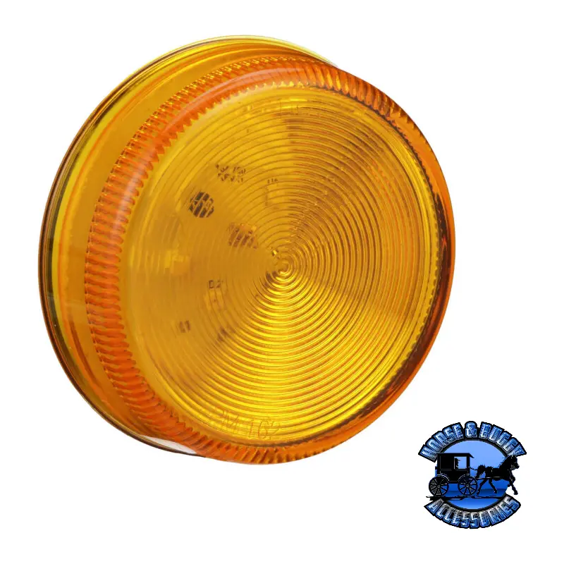 162A 2.5" Amber Led Marker/ Clearance, P2, Round 1