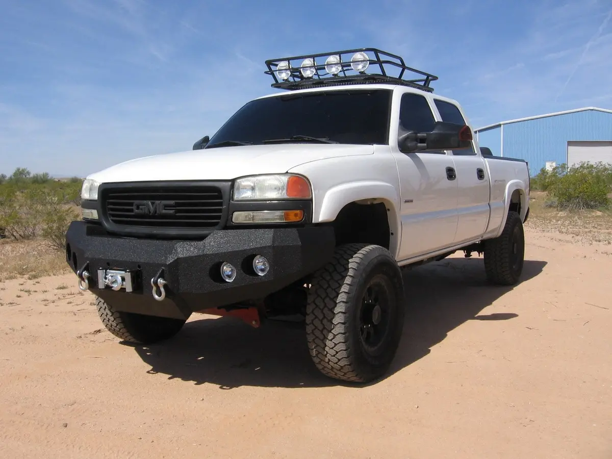 1999-2002 Gmc Sierra 2500/3500 Front Bumper 1
