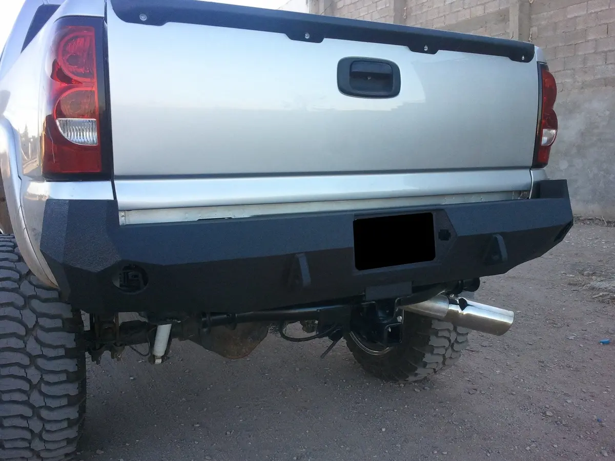 1999-2007 Gmc Sierra 2500/3500 Rear Bumper 1