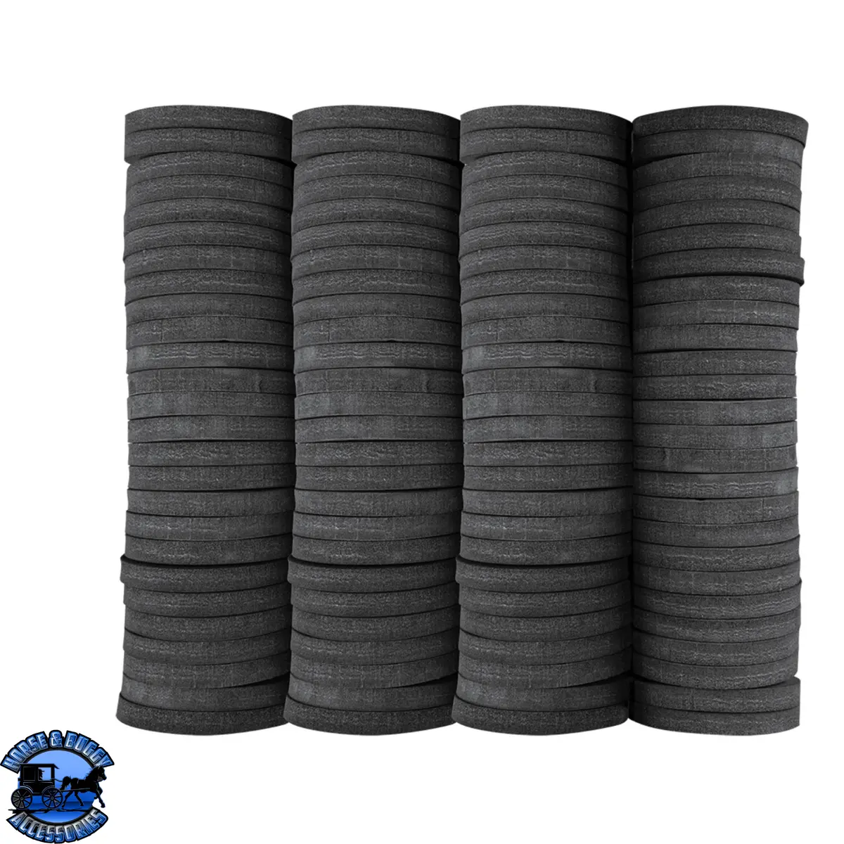 9Mm Black Foam Gasket - Thicker (100 Pcs) #30938-2P100 1