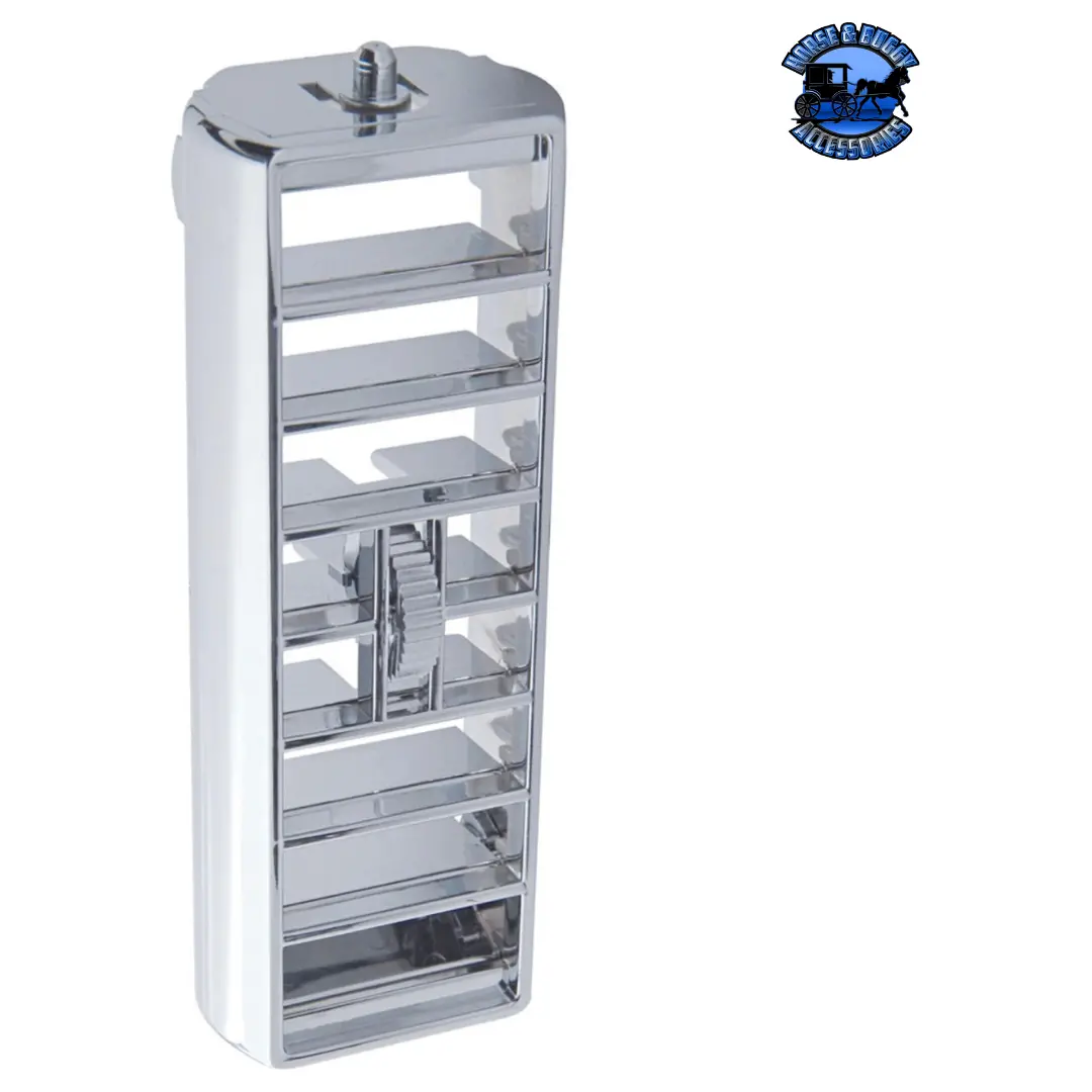 Chrome Plastic A/C Vent For 1989-2010 Freightliner Fld/Classic - Passenger #41023 1