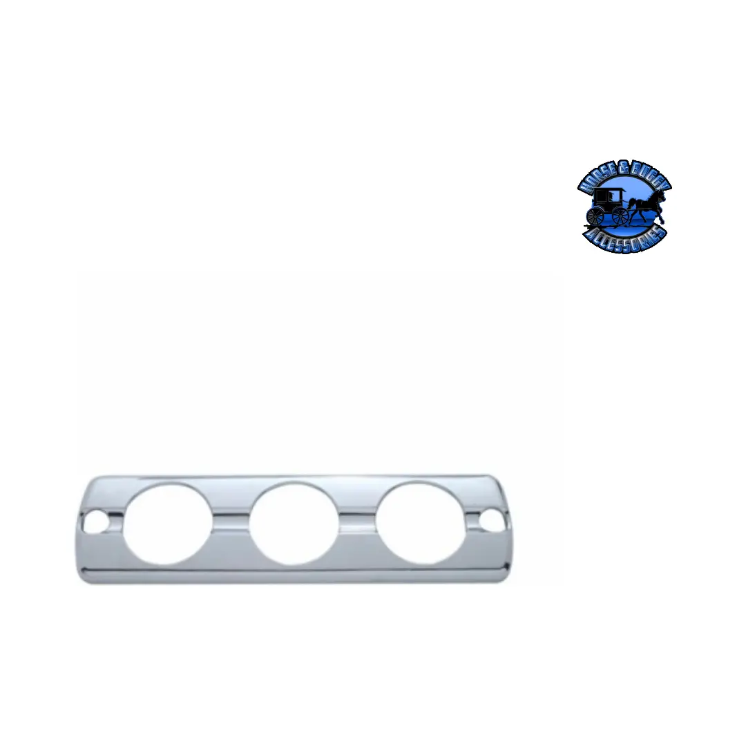 Chrome Plastic A/C Control Cover For 2008-2017 Freightliner Cascadia #42337 1