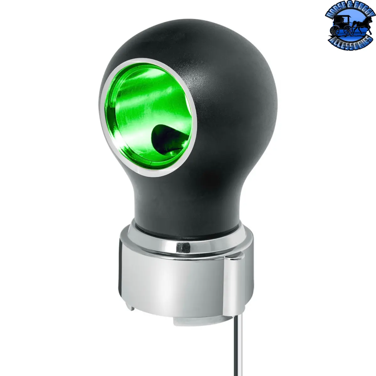 Thread-On Charlotte Style Gearshift Knob With Led 9/10 Speed Adapter (Choose Finish)(Choose Led Color) 11