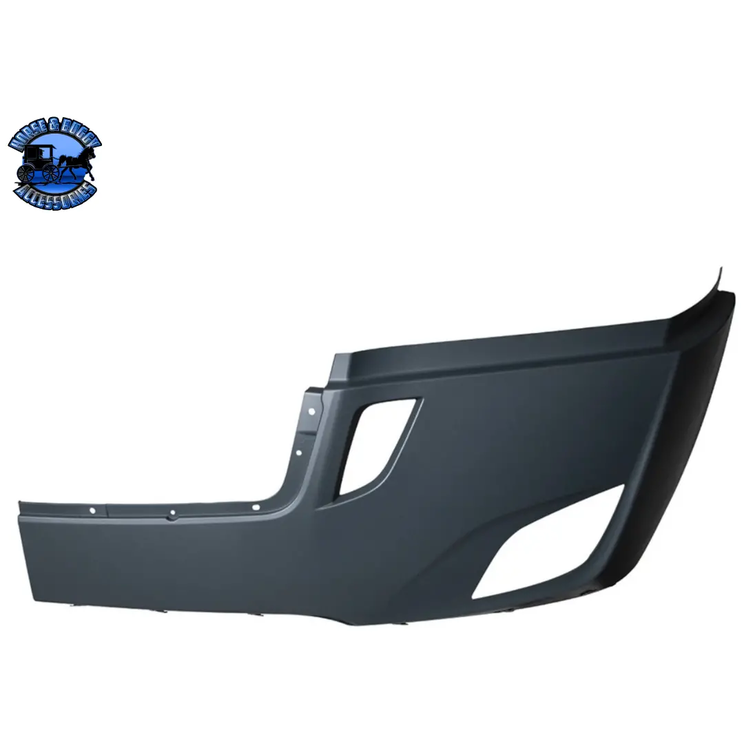 Bumper Cover With Fog Light Opening & Deflector Holes For 2018-2022 Fl Cascadia (Choose Side) 1