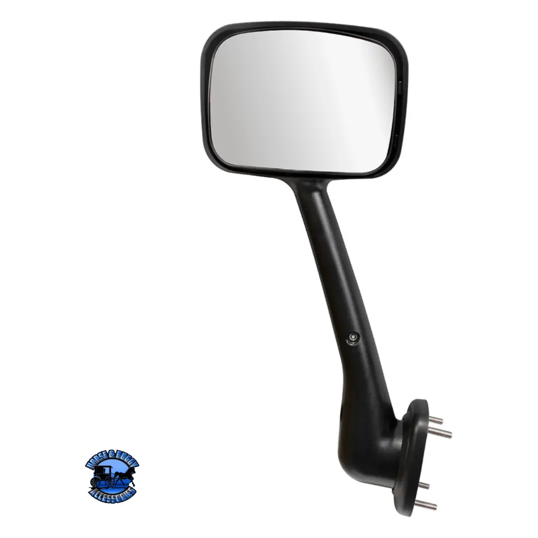 Chrome Hood Mirror Assembly With Sequential Led Turn Signal For 2008-2017 Freightliner Cascadia (Choose Side) 1