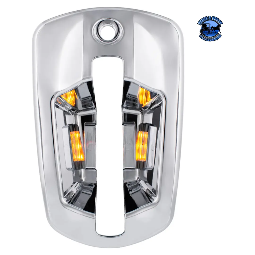 6 Led Chrome Door Handle Cover For 2018-2024 Freightliner Cascadia (Choose Color) (Choose Side) 1