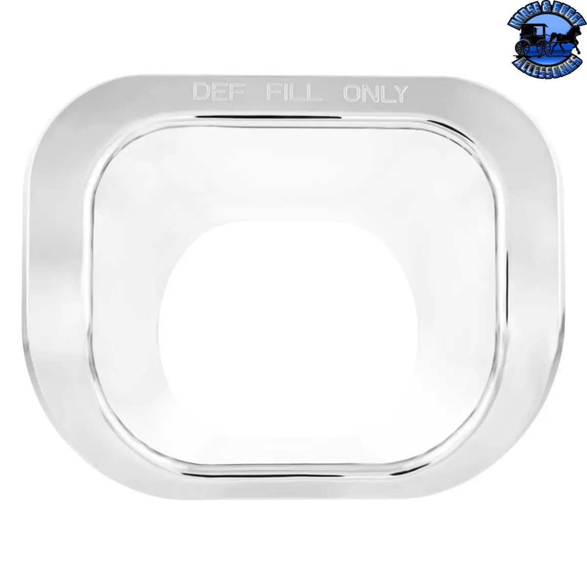 42002 Chrome Plastic Def Filler Trim For 2012-2021 Peterbilt 579 1