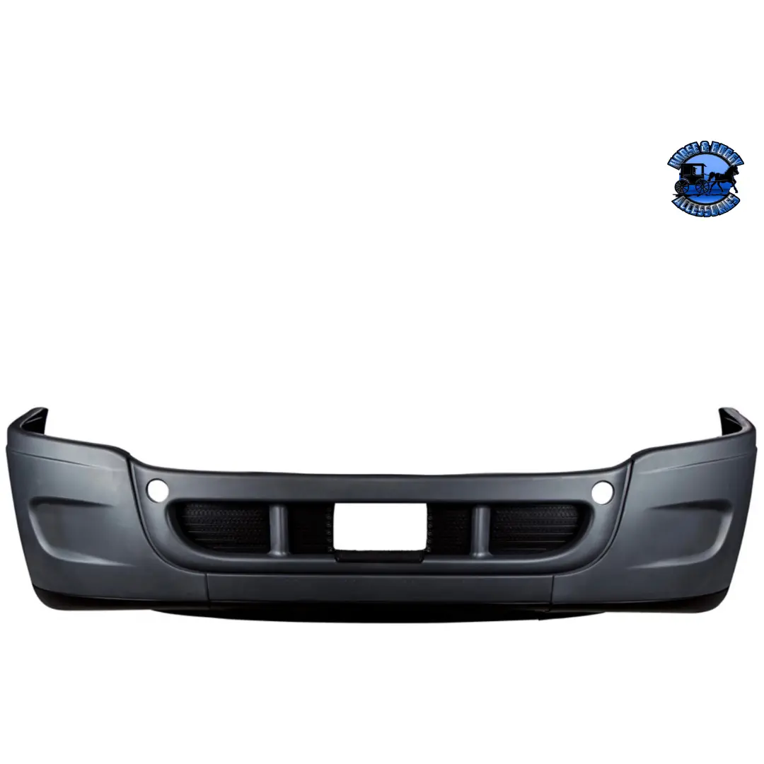 Complete 3-Piece Front Bumper Set (Choose Fog Light Hole) For 2008-2017 Freightliner Cascadia 1