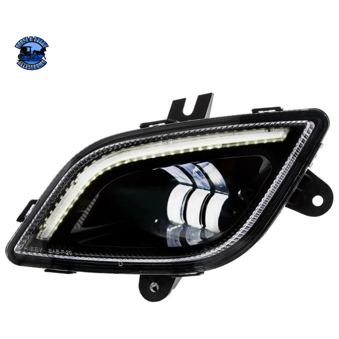 34 Led Fog Light With Led Light Bar For 2018-2024 Freightliner Cascadia (Choose Color) (Choose Side) 1