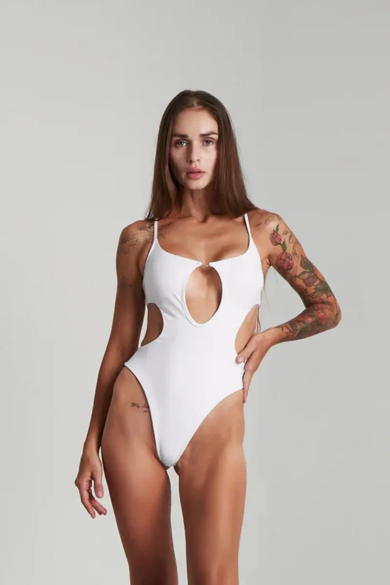 Harna Idol Bodysuit - White 1