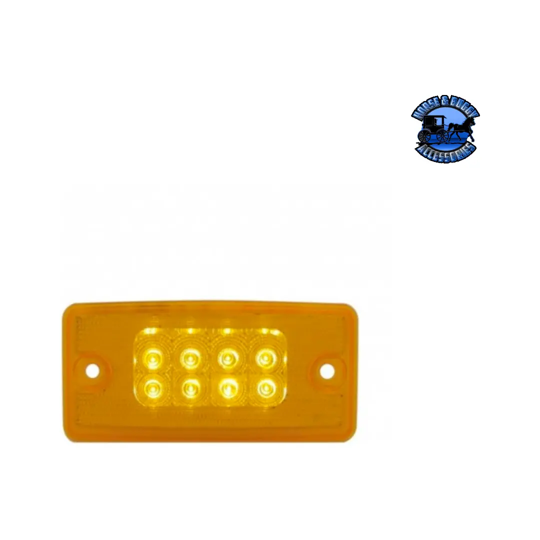 8 Led Reflector Cab Light For Freightliner Century (1996-2011) And Columbia (2001-2017) (Choose Color) 1