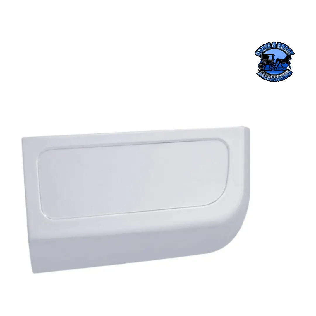 Chrome Plastic Dash Storage Compartment Flip Cover W/Indent For 1998-2002 Freightliner Century #41904 1