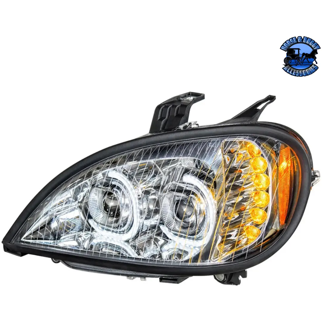 High Power Led Projection Headlight For 2001-2020 Freightliner Columbia (Choose Color) (Choose Side) 1