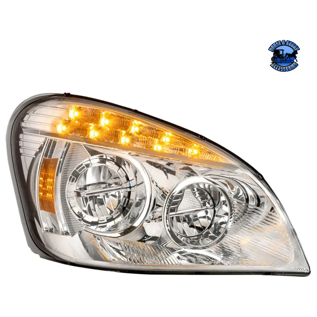 Led Headlight For 2008-2017 Freightliner Cascadia (Choose Color) (Choose Side) 2