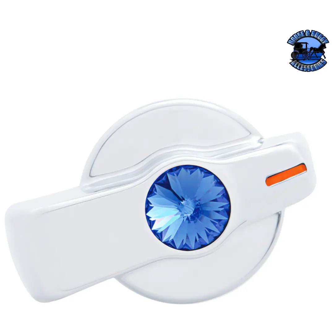 A/C Knob (Newer Model) With Color Crystal For 2005-2010 Freightliner (Choose Color) 1