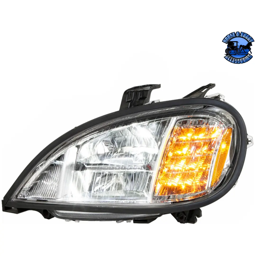 Led Headlight For 2001-2020 Freightliner Columbia (Choose Color) (Choose Side) 1