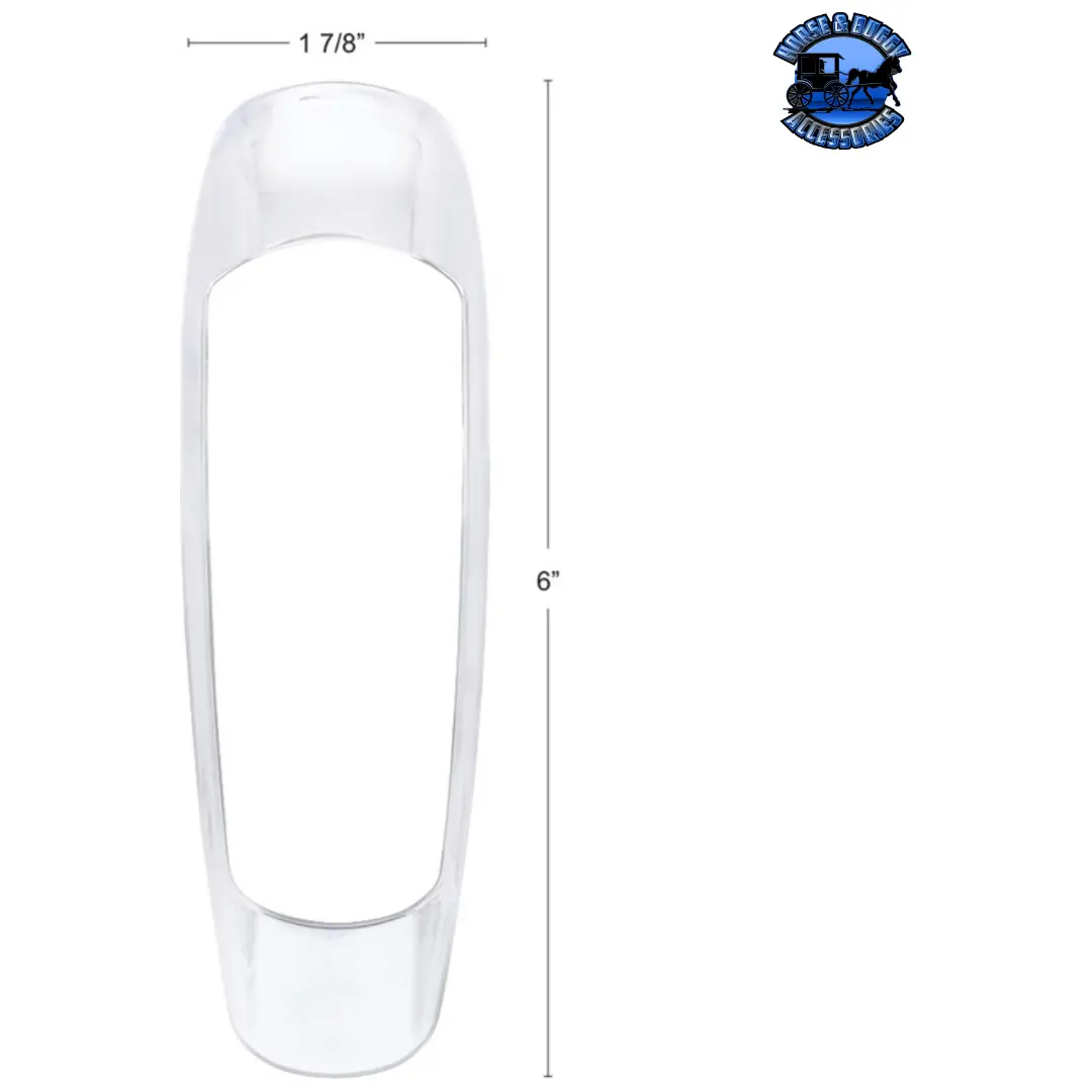 Chrome Cab Light Bezel For 2018-2024 Freightliner Cascadia #42443 1