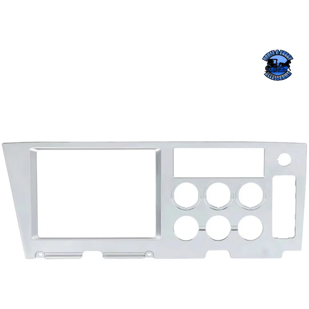 Chrome Center Dash Upper Panel For 2018-2023 Freightliner Cascadia #42441 1