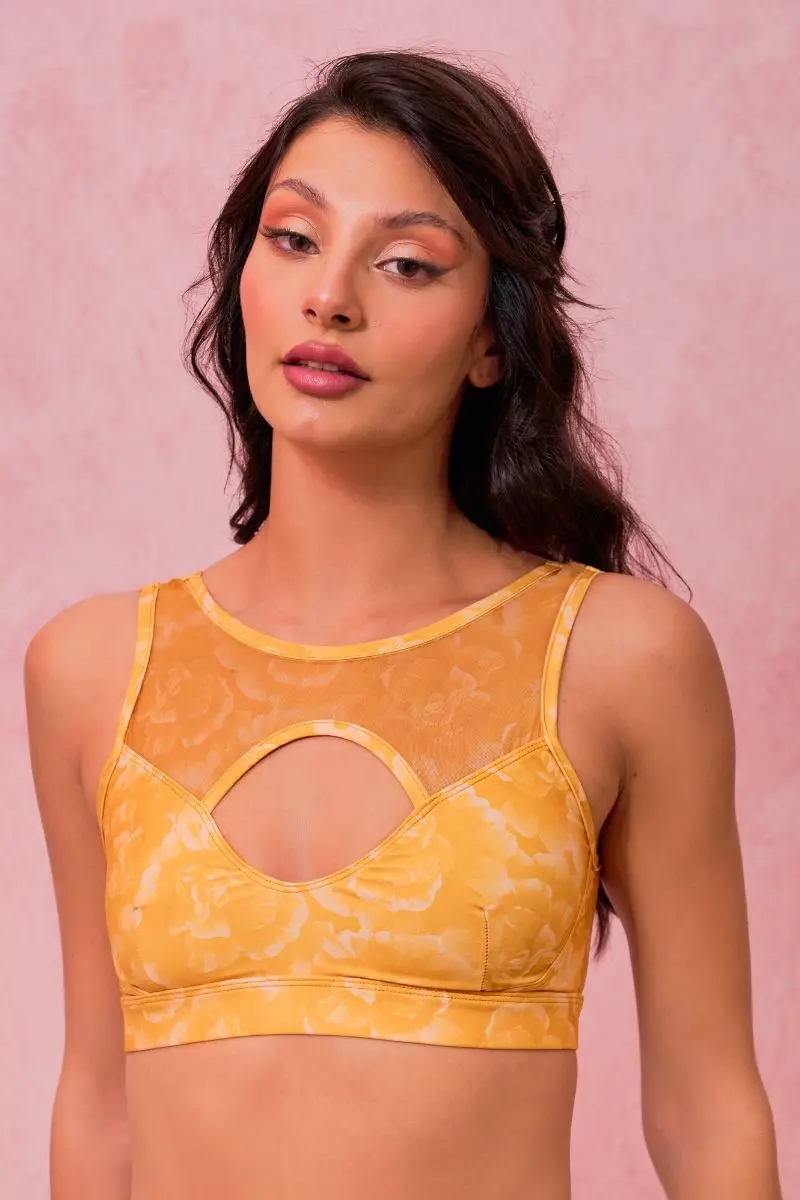 Rad Paradiso Araphel Top - Floral Oro 1