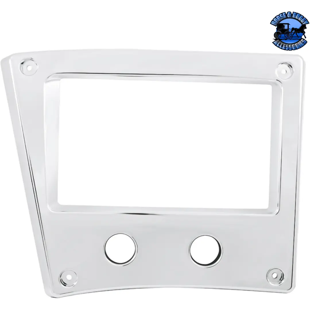 Chrome Plastic Radio/Air Valve Trim For 2008-2017 Freightliner Cascadia #42301 1
