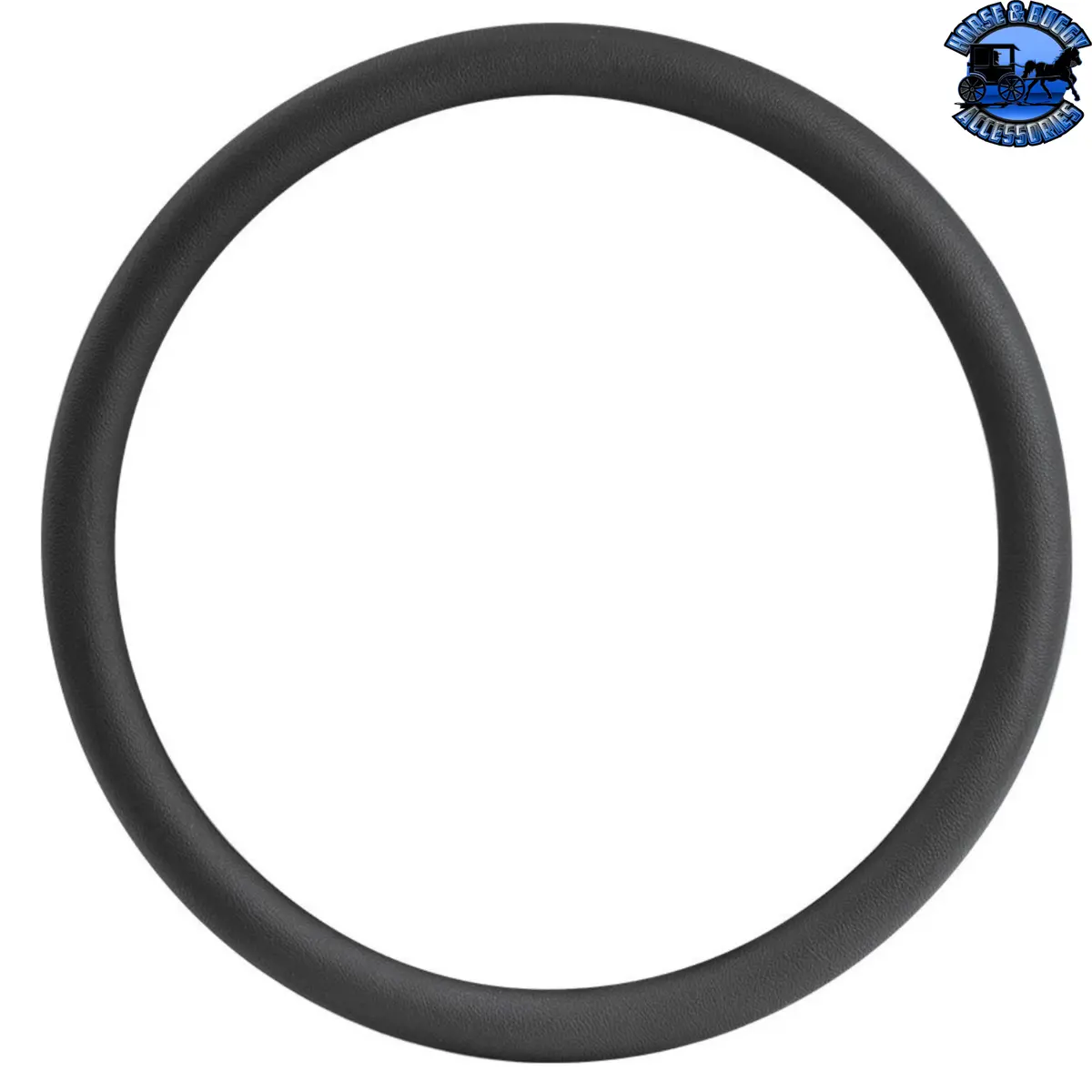 18" Black Leather Replacement Rim For United Pacific Leather Rim Steering Wheels #88149 1